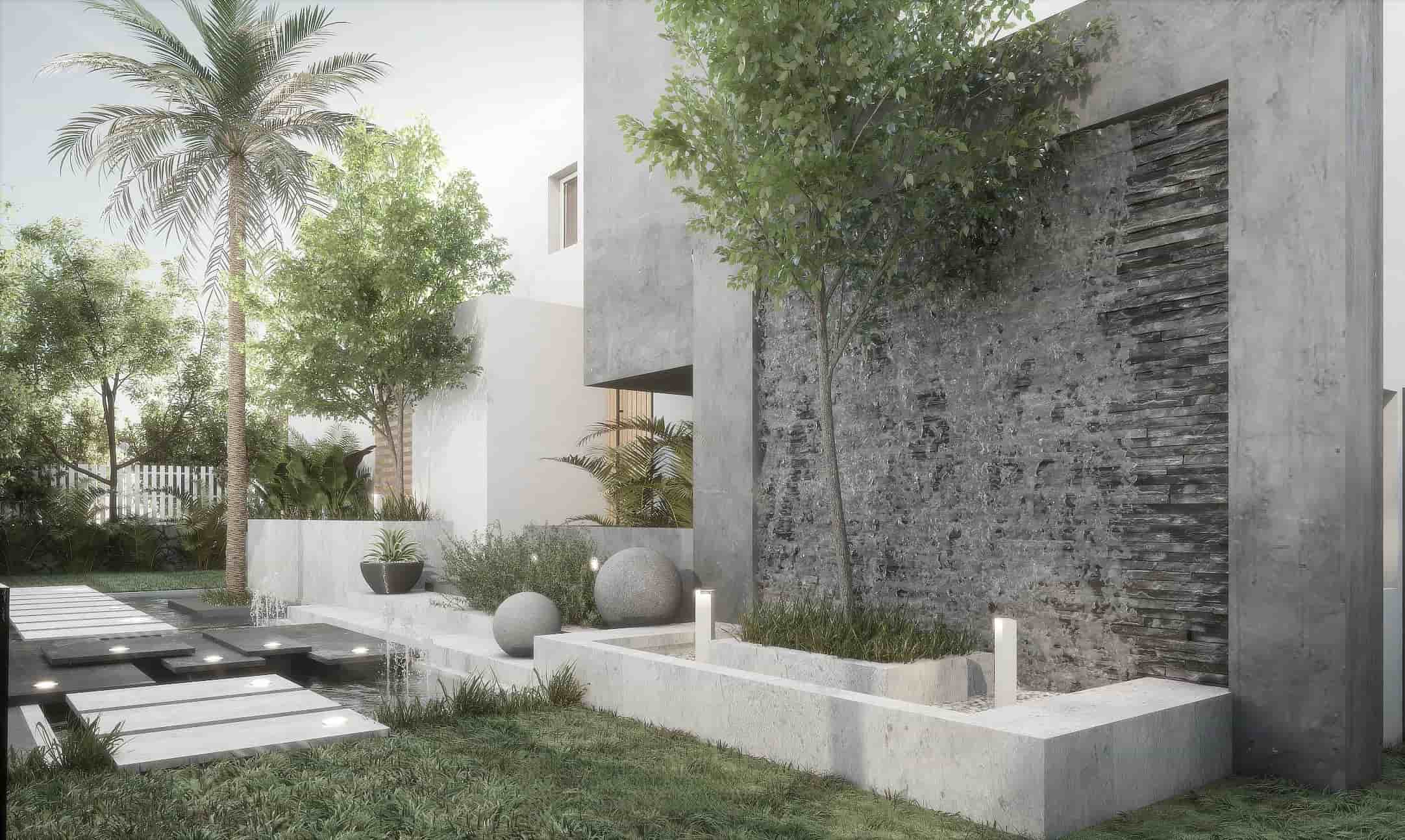 Hacienda Bay - Standalone villa lagoon view